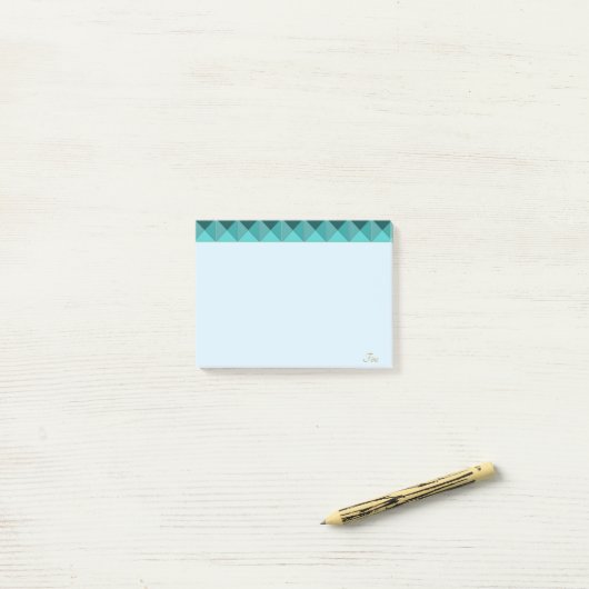 Licht licht-groen signaal post-it® notes (Op bureau)