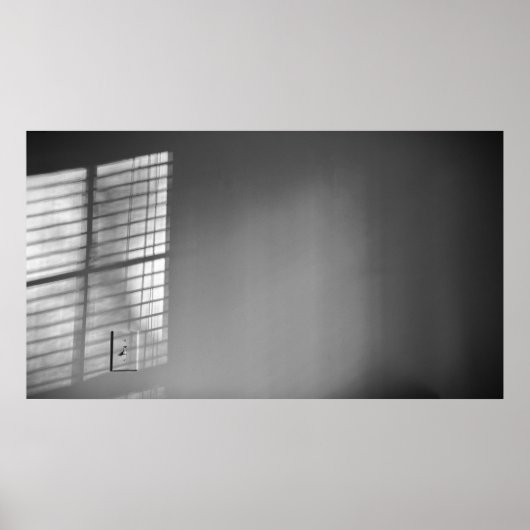 Licht & Lijnen - noir, Poster (Voorkant)