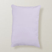 "Licht Lila" Decoratief Kussen (Achterkant (Verticaal))