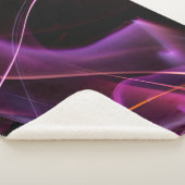 Licht. lineair, lucht, architectuur, kunst, astro sherpa deken (3/4)