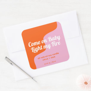 Licht mijn label voor modern product