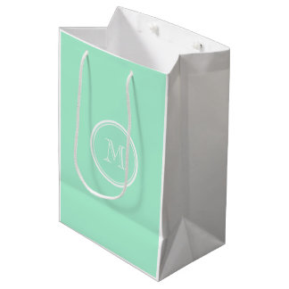 Licht Mint Green High-end gekleurde aanpassing Medium Cadeauzakje