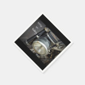 Licht motorfiets servet (Hoek)