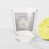 Licht motorfiets shot glas (Achterkant)