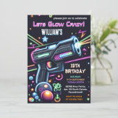 licht neon gloeidraad pistool Laser Label 13e Verj Kaart (Staand voorkant)