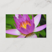 Licht op water visitekaartje (Achterkant)