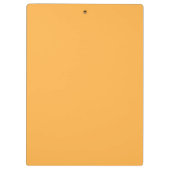 Licht Oranje Klembord Slank en Functioneel (Achterkant)