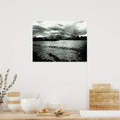 Licht over de haven poster (Keuken)