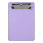 Licht Paars blanco Mini Klembord (Voorkant)