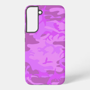 Licht Paars Camouflage Samsung Galaxy Hoesje