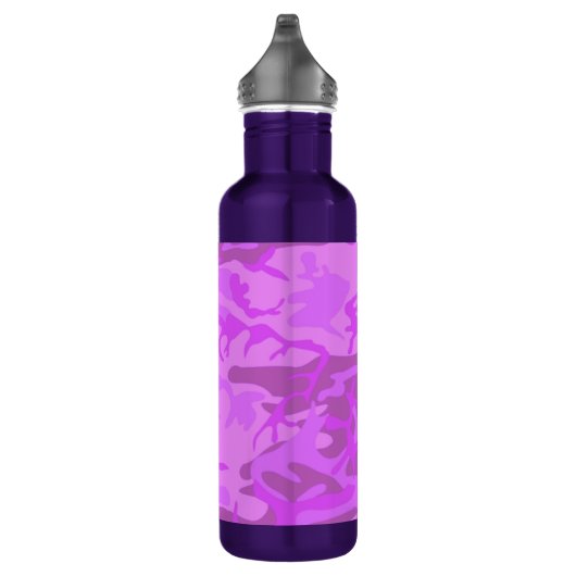 Licht Paars Camouflage Waterfles (Rechts)