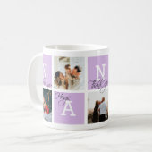 Licht Paars fotolicht — liefdadig beeld — nanny 5 Koffiemok (Voorkant links)