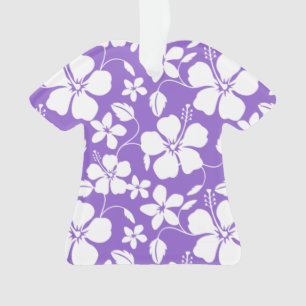 LICHT PAARS HAWAÏAN HULA (HIBISCUS) ORNAMENT