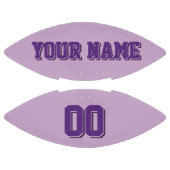 LICHT PAARSE Aangepaste Football (Panelen)