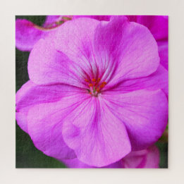 Licht Paarse Geranium Legpuzzel