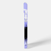 Licht paarse grafische dierenprint Case-Mate iPhone case (Achterkant / Links)