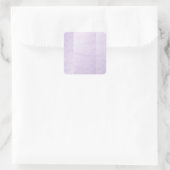 Licht Paarse Peel-OFF Write-ON Dream Tool Vierkante Sticker (Tas)