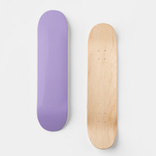 Licht Pastel Paarse Effen Kleur Skateboard