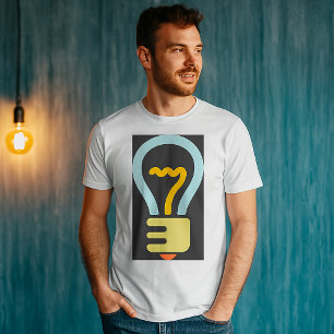 Licht pictogram Mannen T-shirt