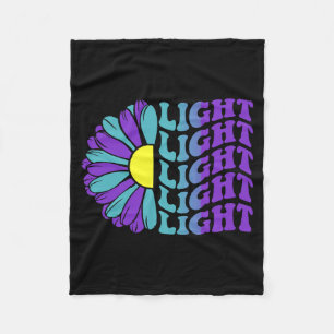 Licht Preventie Bewustzijn Suower Design Fleece Deken