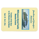 Licht RFN1 Cruise Stateroom Deurmarkering Magneet (Horizontaal)