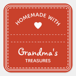 Licht rood gekleurde klep labelt blanco tekstbox l vierkante sticker