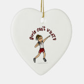 Licht rood met hot shot keramisch ornament (Rechts)