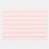Licht roze gingham Patroonpapier Inpakpapier Vel (Voorkant)