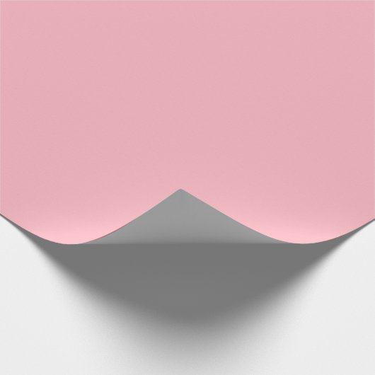 Licht roze matte ompakken papier (Hoek)