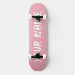 Licht Roze Mielig Meisjesachtig Skateboard