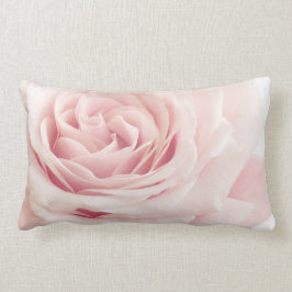 Licht roze Roos ventilator - Rozen bloemen Kussen