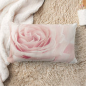Licht roze Roos ventilator - Rozen bloemen Kussen (Deken)