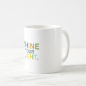 Licht schetsen koffiemok (Voorkant rechts)