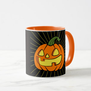 Licht schijnt in de duisternis Jack-o-lantern Mok