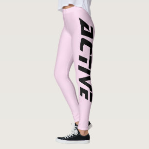 Licht schone lavendel Actieve sport Leggings