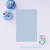 Licht staal Blauw Solid Color Flyer (Enkel)