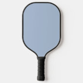 Licht staal Blauw Solid Color Pickleball Paddle (Achterkant)