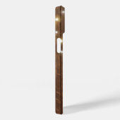 Licht String op eikenhout Case-Mate iPhone Case (Achterkant / Rechts)