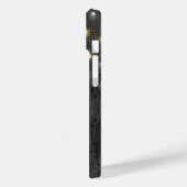 Licht String op zwart hout Case-Mate iPhone Case (Achterkant / Links)