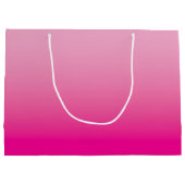 Licht tot Heet Roze Elegant Script Handtekening Na Groot Cadeauzakje (Achterkant)