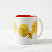 Licht Tweekleurige Koffiemok (Voorkant rechts)