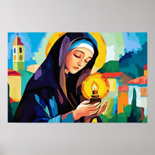 Licht van Assisi Poster (Voorkant)