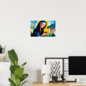 Licht van Assisi Poster (Thuiskantoor)