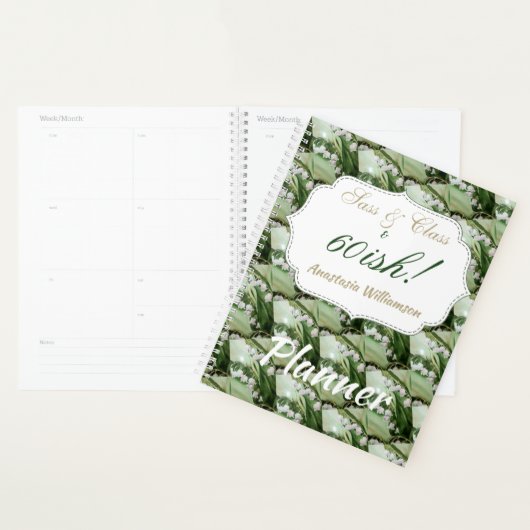 LICHT VAN DE VALLEYSTROOM GEMONOGRAMMEERD PLANNER (Display)