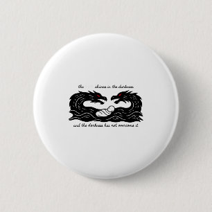 Licht Van De Wereld Baby Jezus Christelijk Ontwerp Ronde Button 5,7 Cm