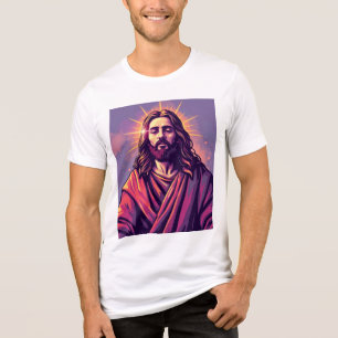 Licht van de wereld: Jesus in Robe Graphic T-shirt