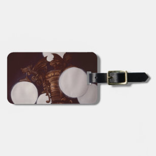 Licht van Demon Wings Bagagelabel