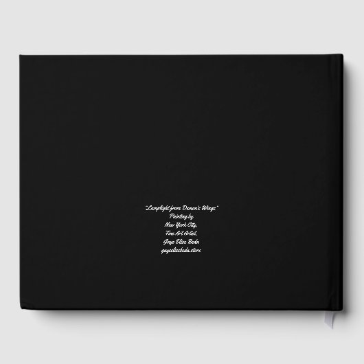 Licht van Demon's Wings Gastenboek (Achterkant)