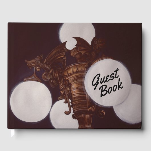 Licht van Demon's Wings Gastenboek (Voorkant)