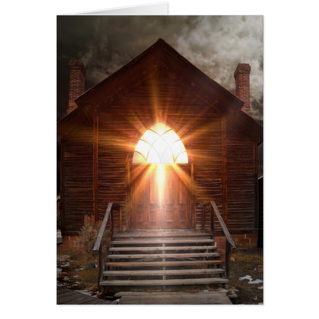 Licht van God door het Storm (Voorkant)